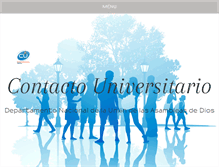 Tablet Screenshot of contacto.org